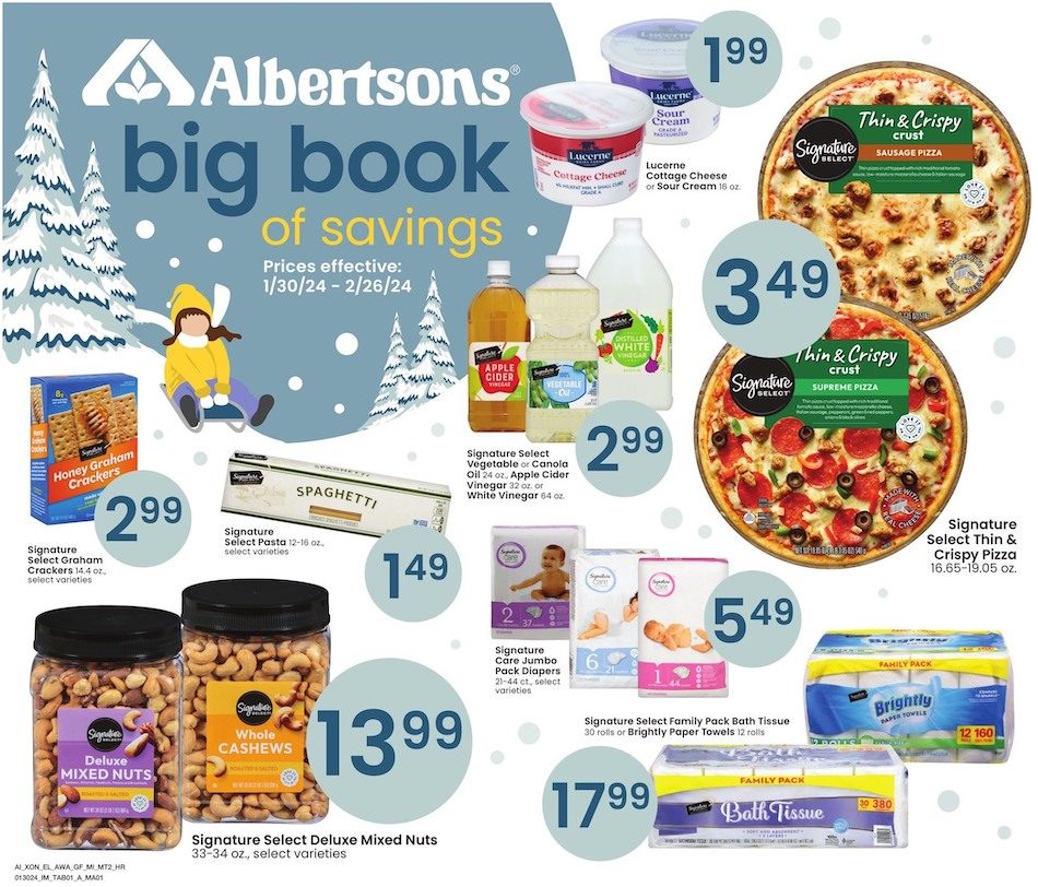 Albertsons Big Book of Savings 30th January – 26th February 2024 Page 1