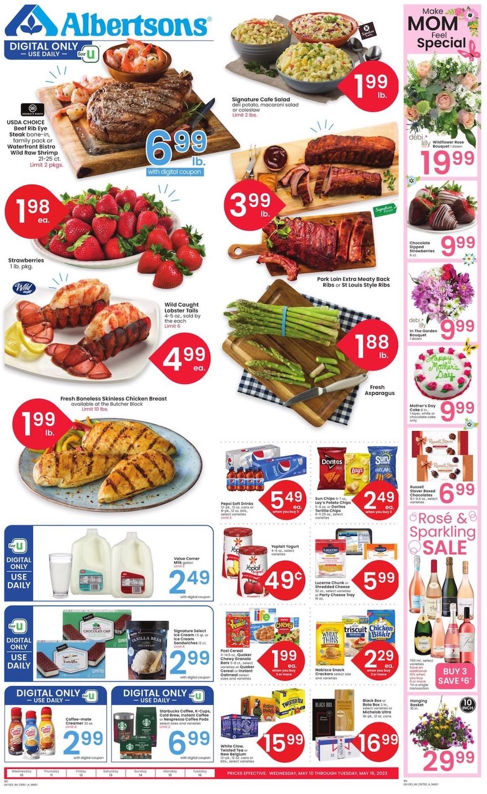 Albertsons Weekly Ad Sale May 10th – 16th May 2023 Page 1