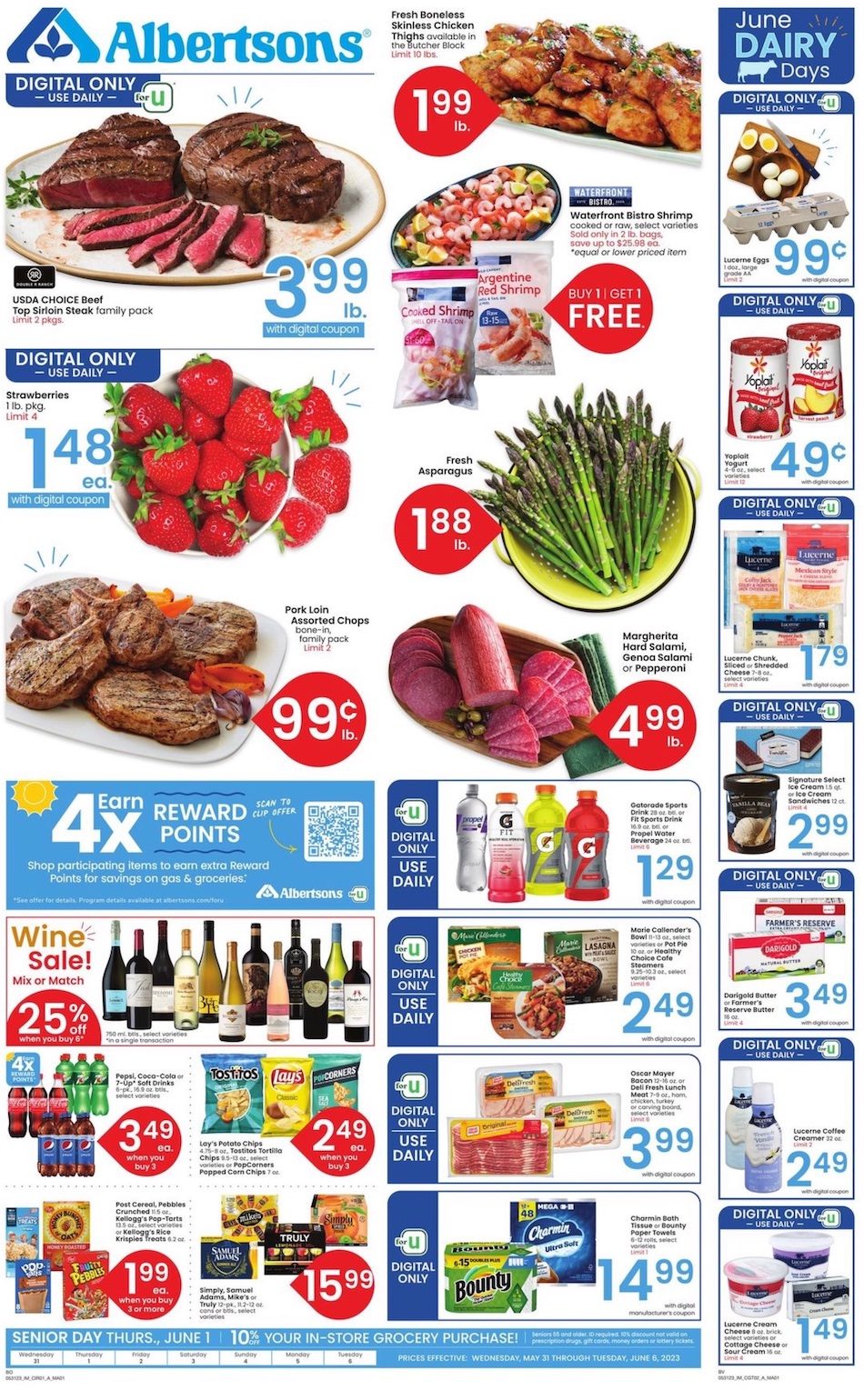 Albertsons Weekly Ad 31st May – 6th June 2023 Page 1