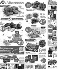 Albertsons Weekly Ad 25th – 31st October 2023 page 1 thumbnail