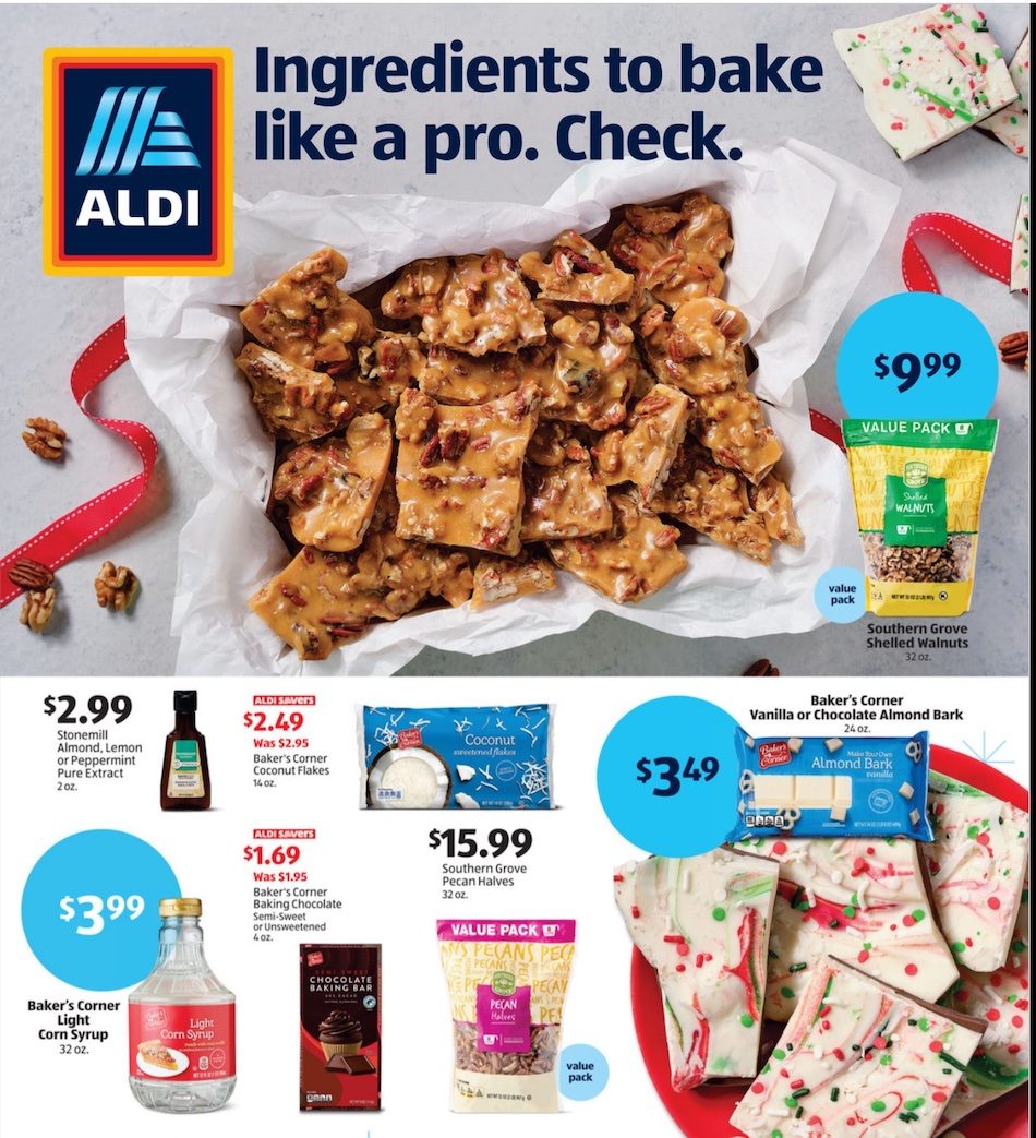 ALDI Ad Holiday Baking 6th – 12th December 2023 Page 1