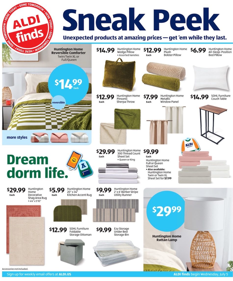 ALDI Weekly Ad Preview 5th – 11th July 2023 Page 1