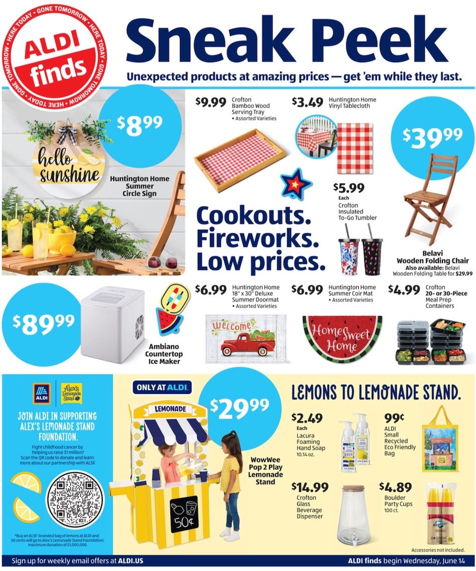 ALDI Weekly Ad Preview 14th – 20th June 2023 Page 1