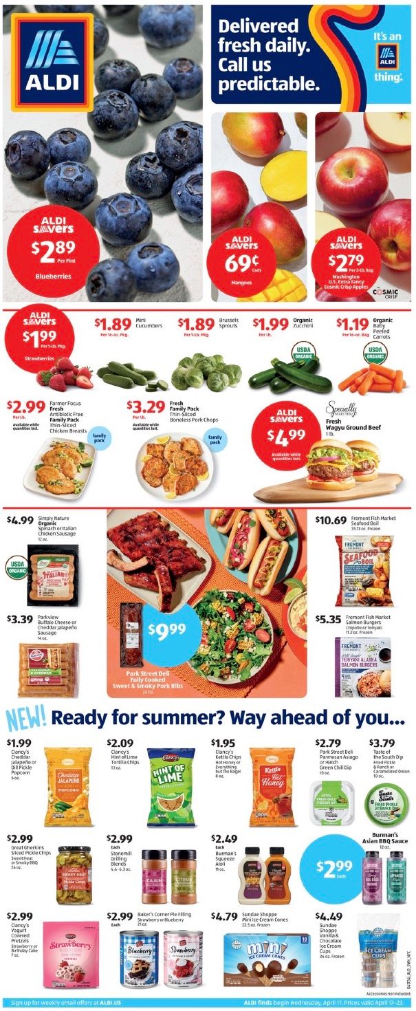 ALDI Weekly Ad 17th – 23rd April 2024 Page 1