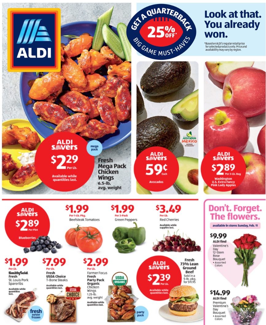 ALDI Weekly Ad 7th – 13th February 2024 Page 1