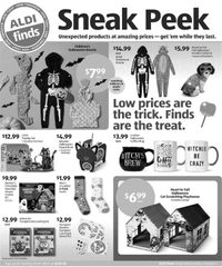 ALDI Weekly Ad Halloween 4th – 10th October 2023 page 1 thumbnail