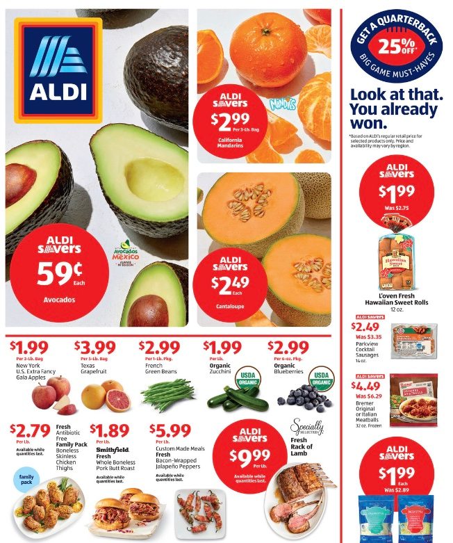 ALDI Weekly Ad 31st January – 6th February 2024 Page 1