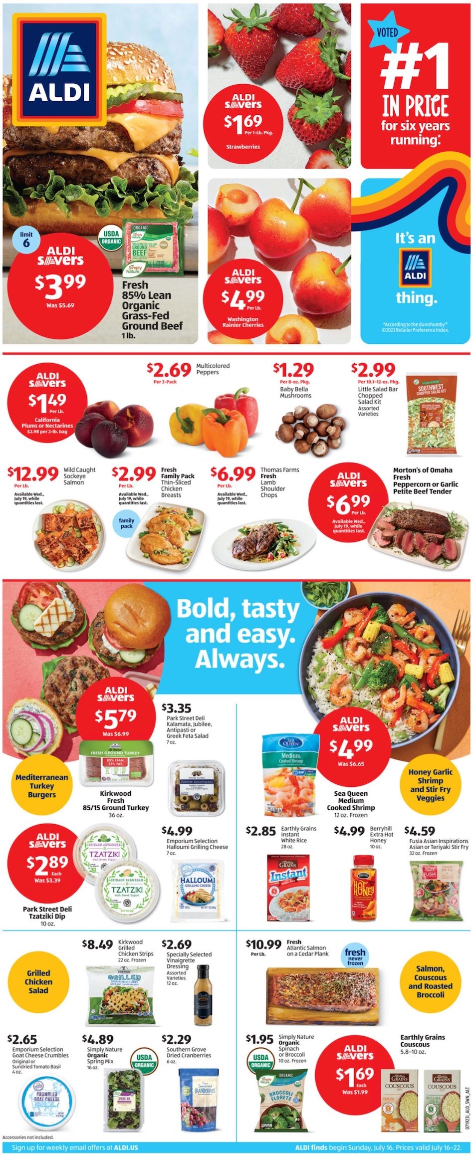 ALDI Weekly Ad 16th – 22nd July 2023 Page 1