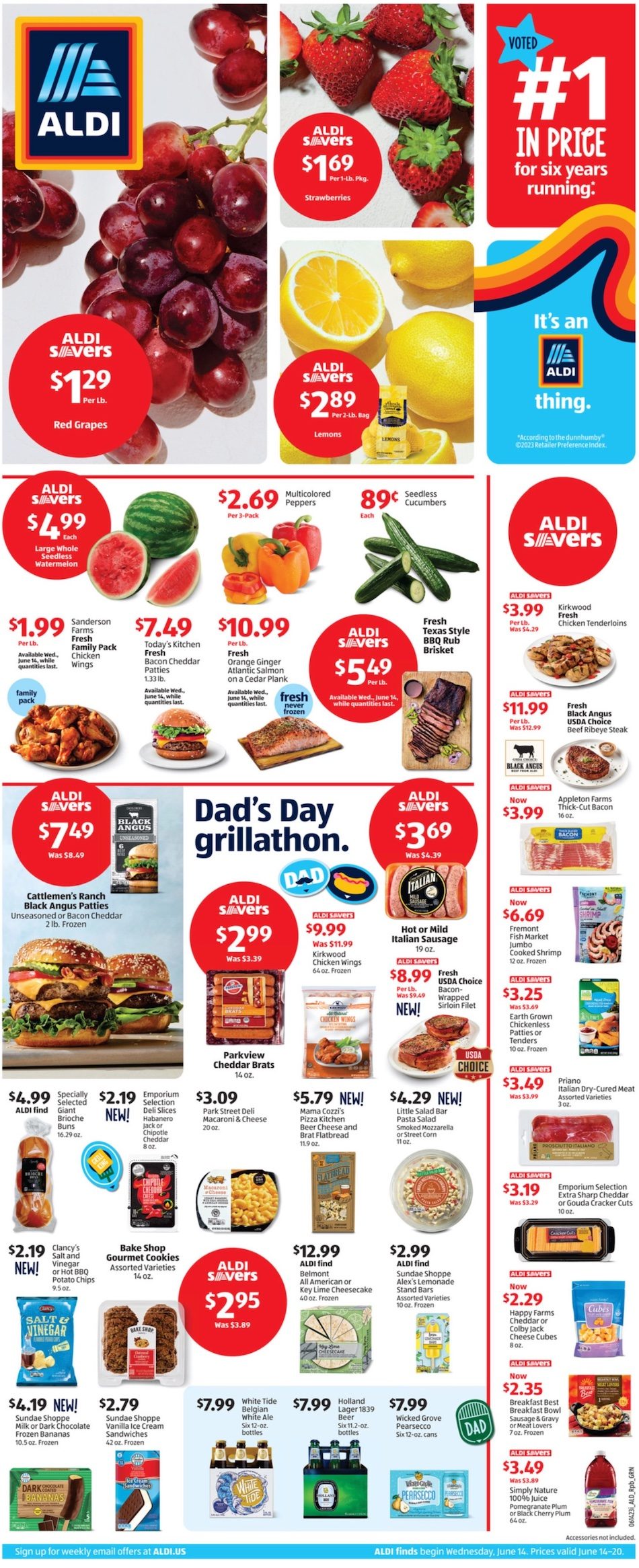 ALDI Weekly Ad 14th – 20th June 2023 Page 1