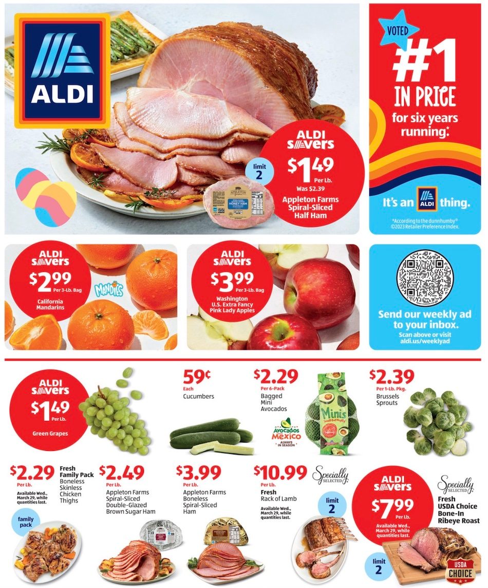 ALDI Weekly Ad Sale 26th March – 1st April 2023 Page 1