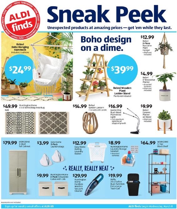 ALDI Weekly Ad Preview 8th – 14th March 2023 Page 1