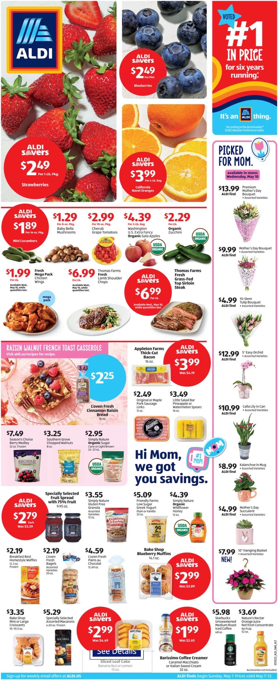 ALDI Weekly Ad Sale 7th – 13th May 2023 Page 1