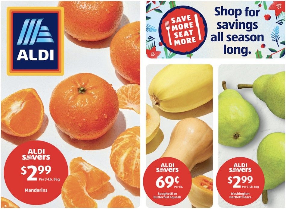 ALDI Weekly Ad 29th November – 5th December 2023 Page 1
