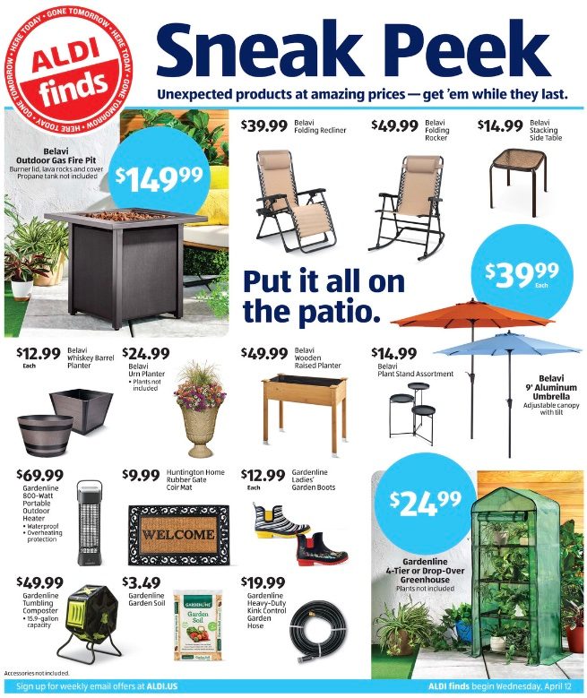 ALDI Weekly Ad Preview 12th – 18th April 2023 Page 1
