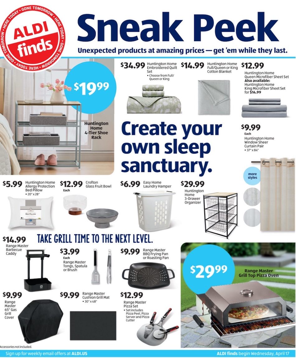 ALDI Weekly Ad Preview 17th – 23rd April 2024 Page 1