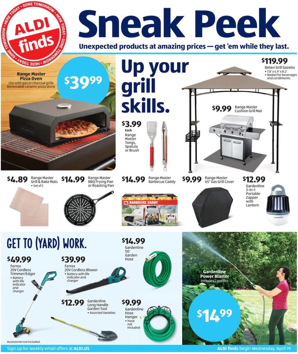ALDI Weekly Ad Preview 19th – 25th April 2023 Page 1