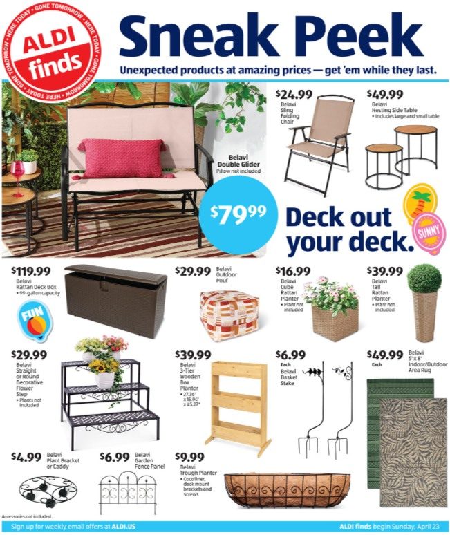 ALDI Weekly Ad Preview 23rd – 29th April 2023 Page 1