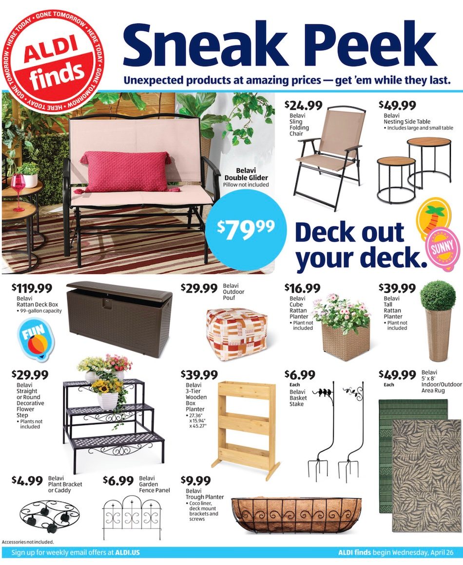 ALDI Weekly Ad Preview 26th April – 2nd May 2023 Page 1