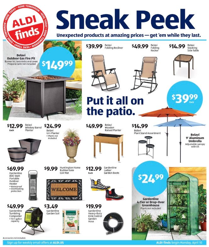 ALDI Weekly Ad Preview 9th – 15th April 2023 Page 1