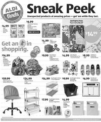ALDI Weekly Ad Preview 2nd July – 8th August 2023 page 1 thumbnail