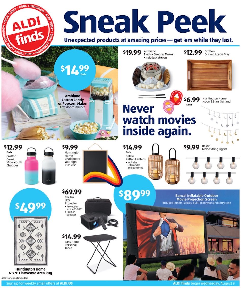 ALDI Weekly Ad Preview 9th – 15th August 2023 Page 1