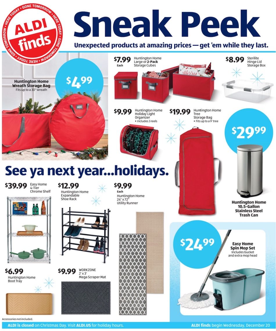 ALDI Weekly Ad Preview 20th – 26th December 2023 Page 1