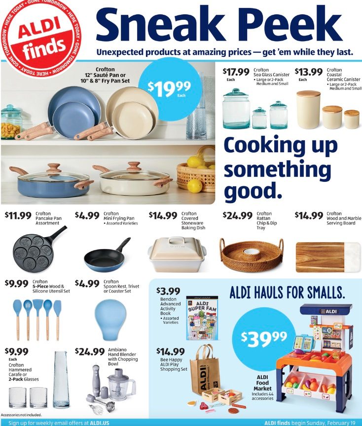 ALDI Weekly Ad Preview February 19th – 25th, 2023 Page 1