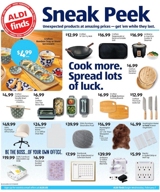 ALDI Weekly Ad Preview 7th – 13th February 2024 Page 1