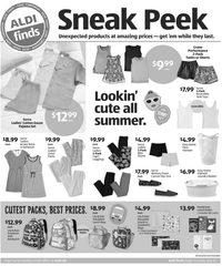 ALDI Ad Preview 16th – 22nd July 2023 page 1 thumbnail