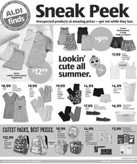 ALDI Weekly Ad Preview 19th – 25th July 2023 page 1 thumbnail