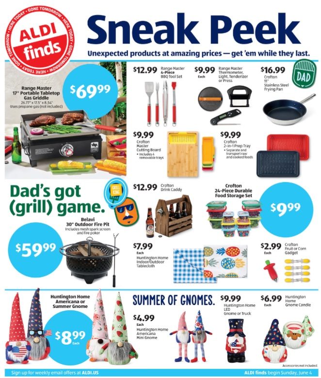 ALDI Weekly Ad Preview 4th – 10th June 2023 Page 1