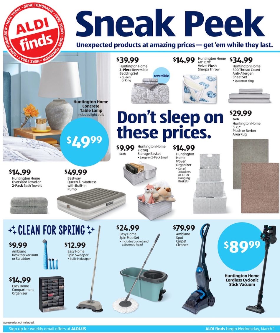 ALDI Weekly Ad Preview Mar 1st – 7th 2023  Page 1