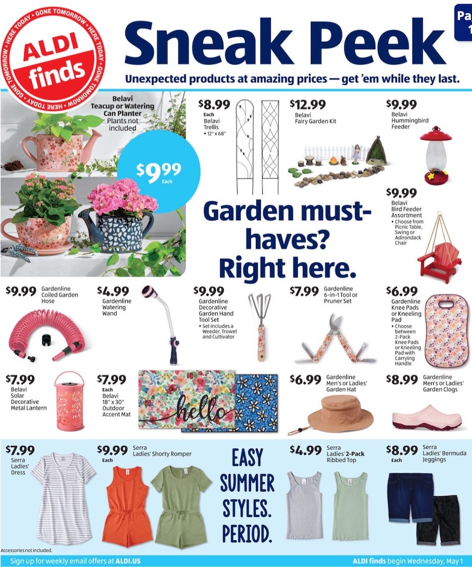 ALDI Weekly Ad Preview 1st – 7th May 2024 Page 1