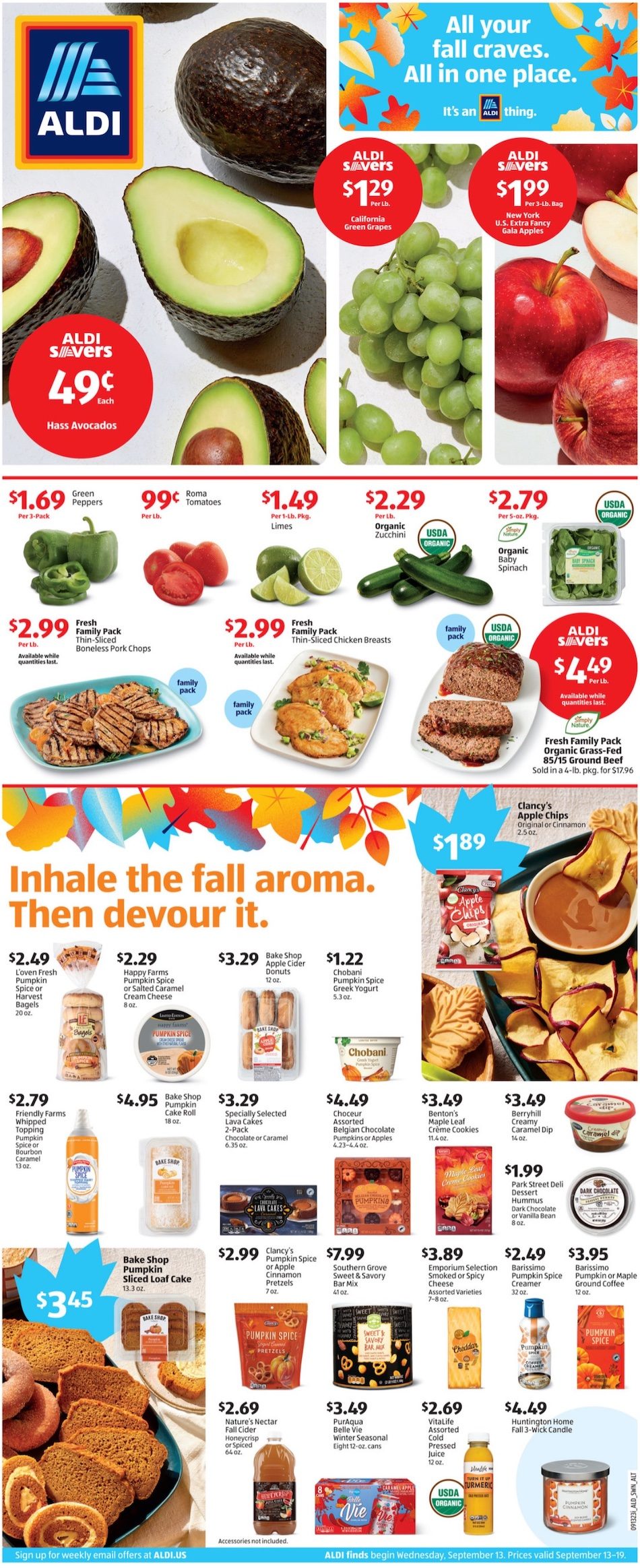 ALDI Weekly Ad 13th – 19th September 2023 Page 1