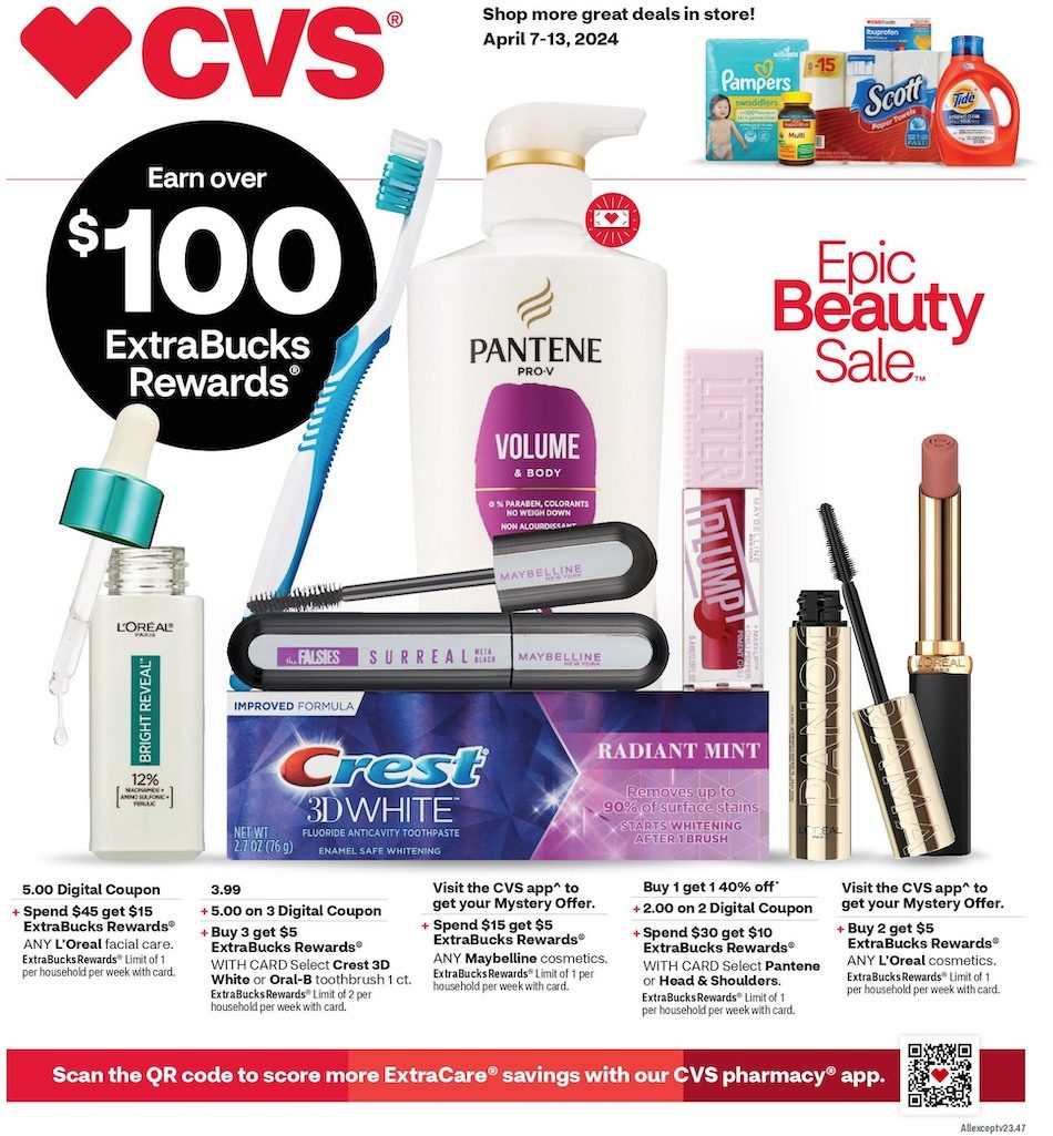 CVS Weekly Ad 7th – 13th April 2024 Page 1