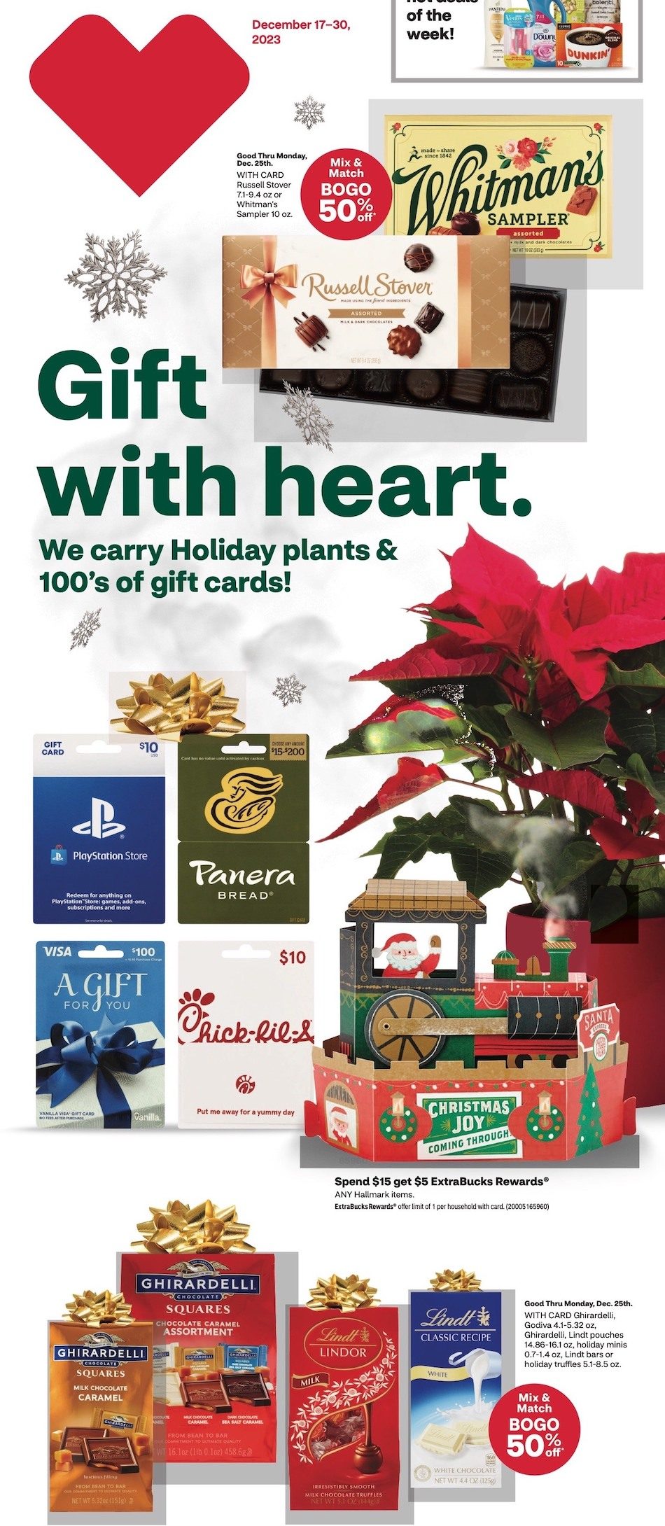 CVS Weekly Ad Christmas 17th – 30th December 2023 Page 1