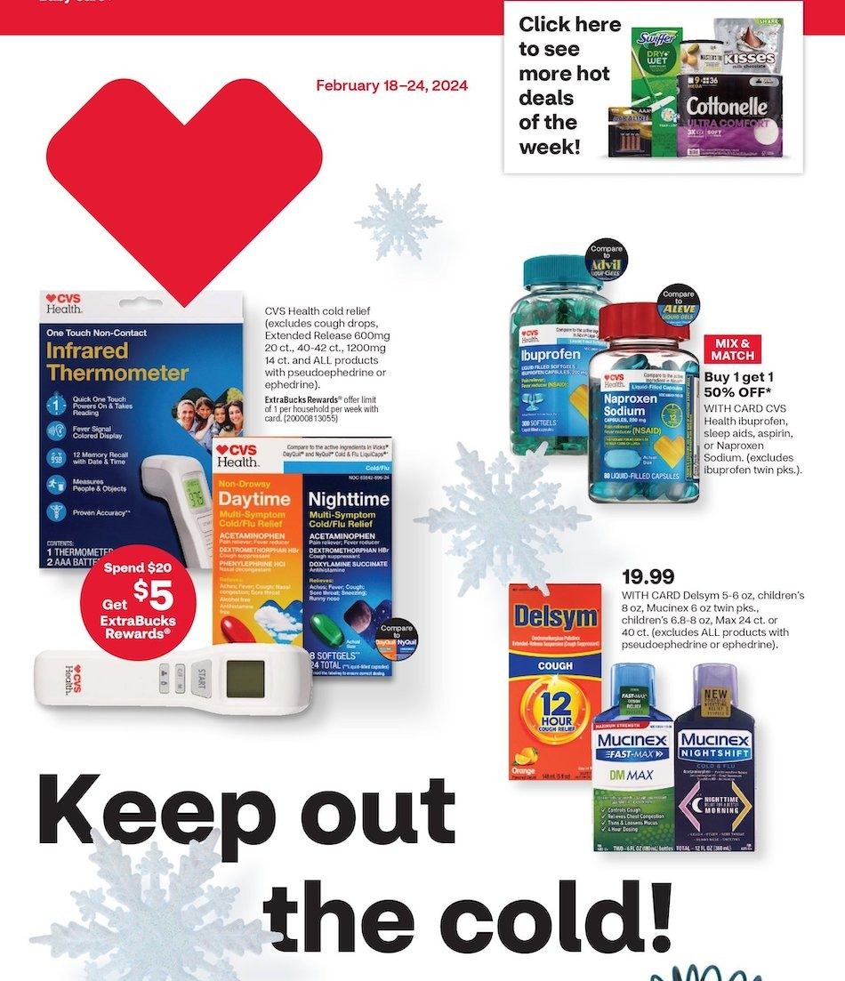 CVS Weekly Ad 18th – 24th February 2024 Page 1