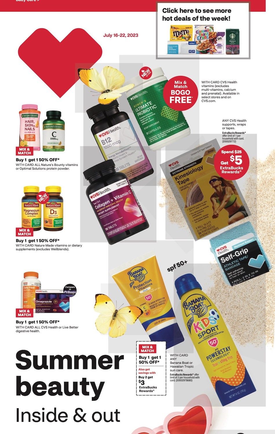 CVS Weekly Ad 16th – 22nd July 2023 Page 1