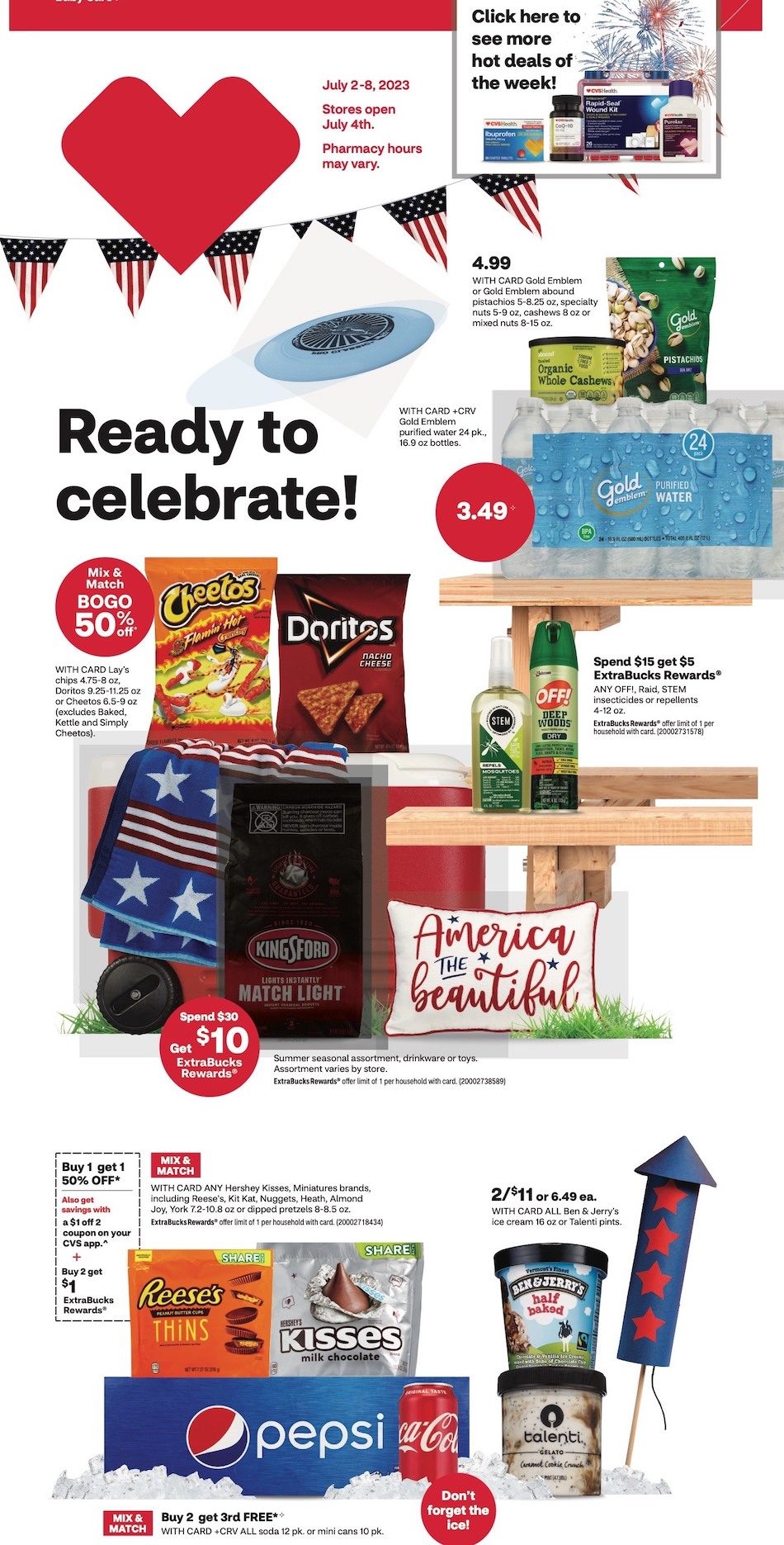 CVS Weekly Ad 2nd – 8th July 2023 Page 1