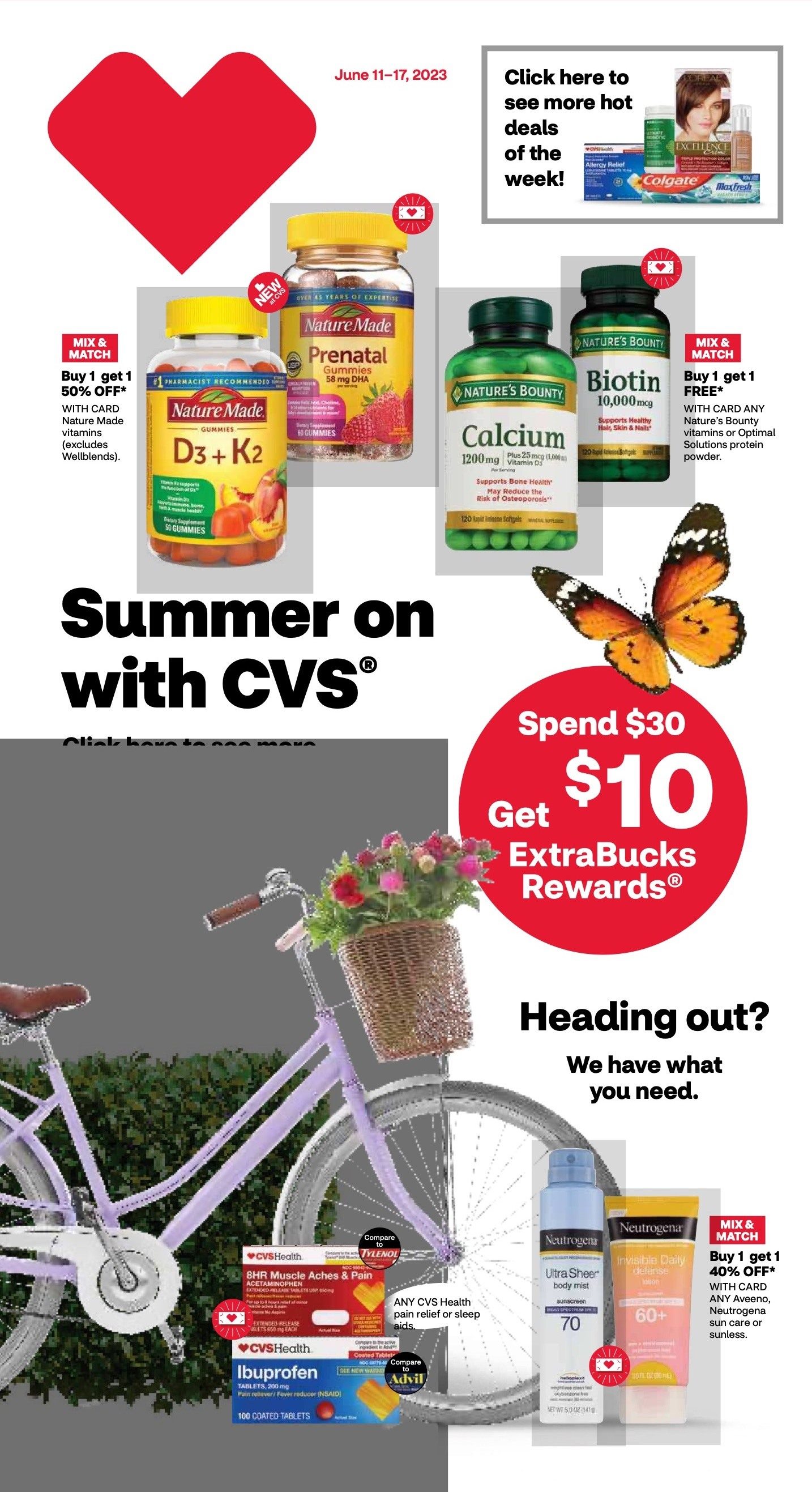 CVS Weekly Ad 11th – 17th June 2023 Page 1