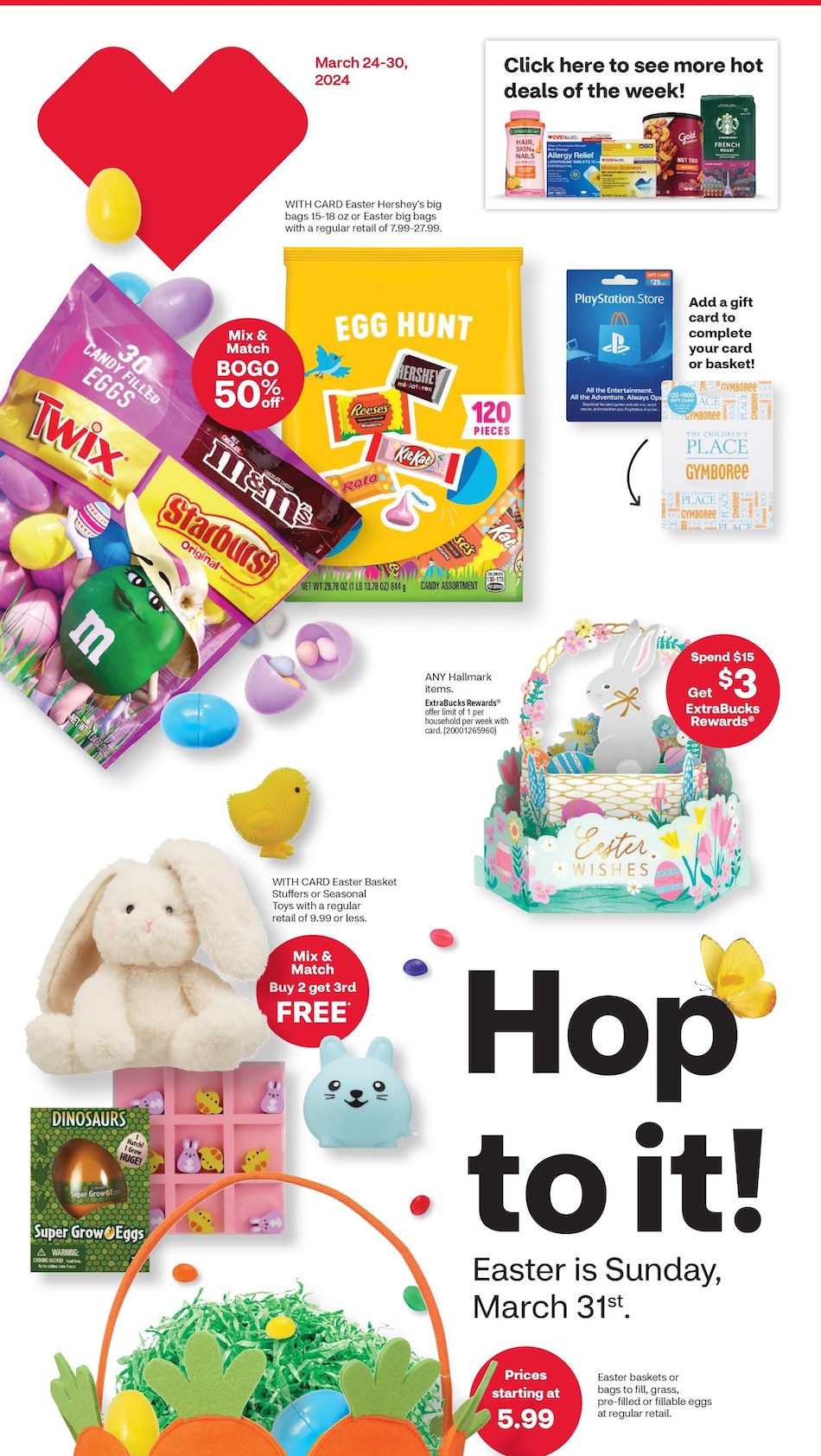 CVS Weekly Ad 24th – 30th March 2024 Page 1