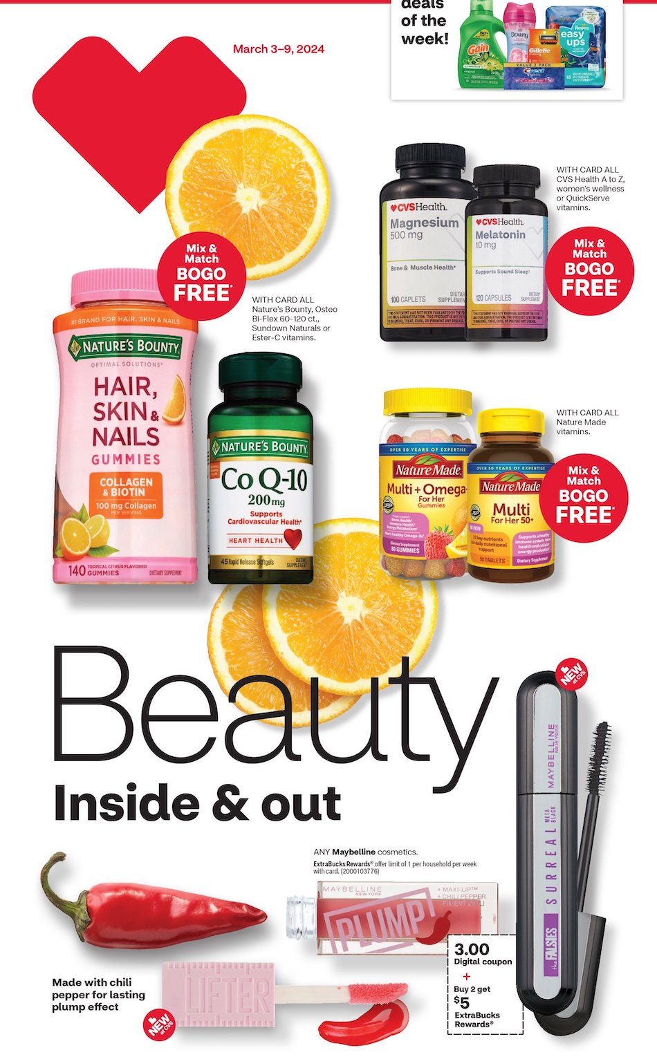 CVS Weekly Ad 3rd – 9th March 2024 Page 1