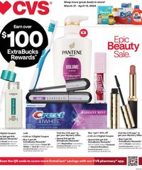 CVS Weekly Ad 31st March – 13th April 2024 page 1 thumbnail