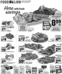 Food Lion Weekly Ad 10th – 16th April 2024 page 1 thumbnail