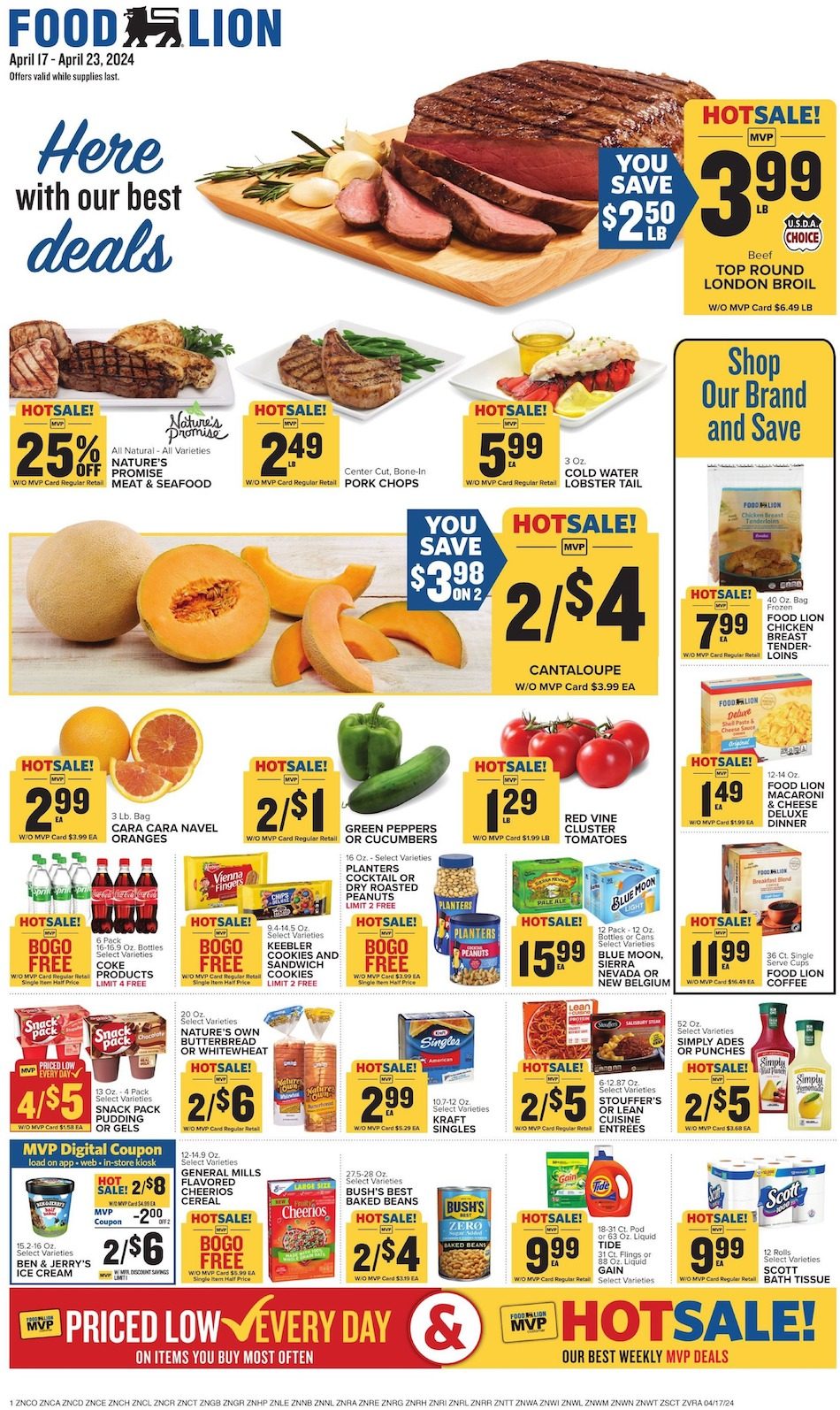 Food Lion Weekly Ad 17th – 23rd April 2024 Page 1