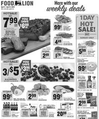 Food Lion Weekly Ad 3rd – 9th April 2024 page 1 thumbnail