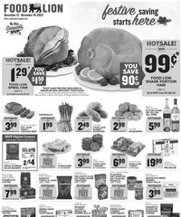 Food Lion Weekly Ad 13th – 19th December 2023 page 1 thumbnail