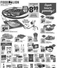 Food Lion Weekly Ad 7th – 13th February 2024 page 1 thumbnail