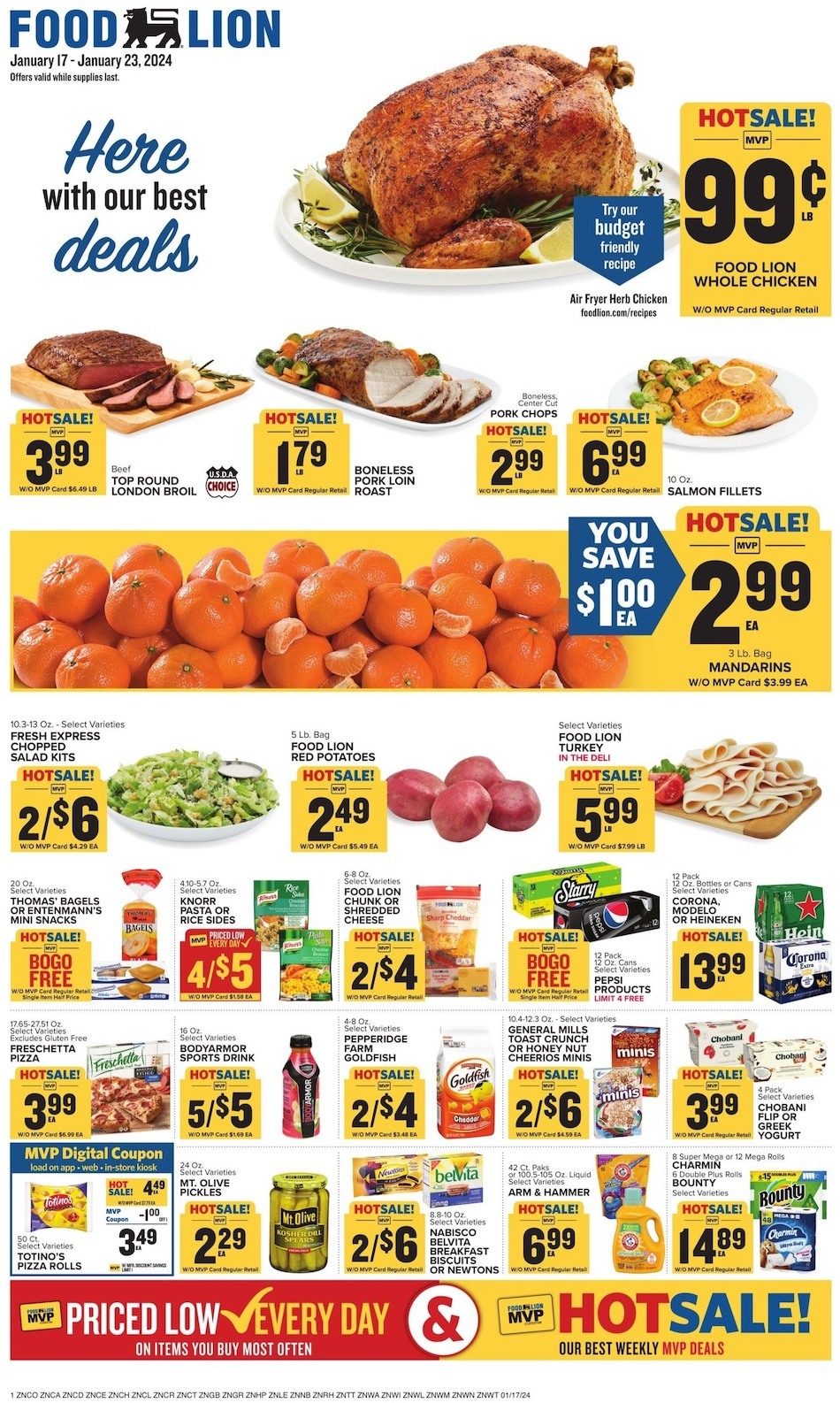 Food Lion Weekly Ad 17th – 23rd January 2024 Page 1