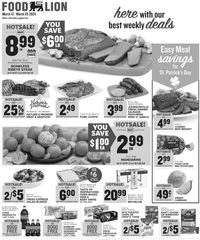 Food Lion Weekly Ad 13th – 19th March 2024 page 1 thumbnail